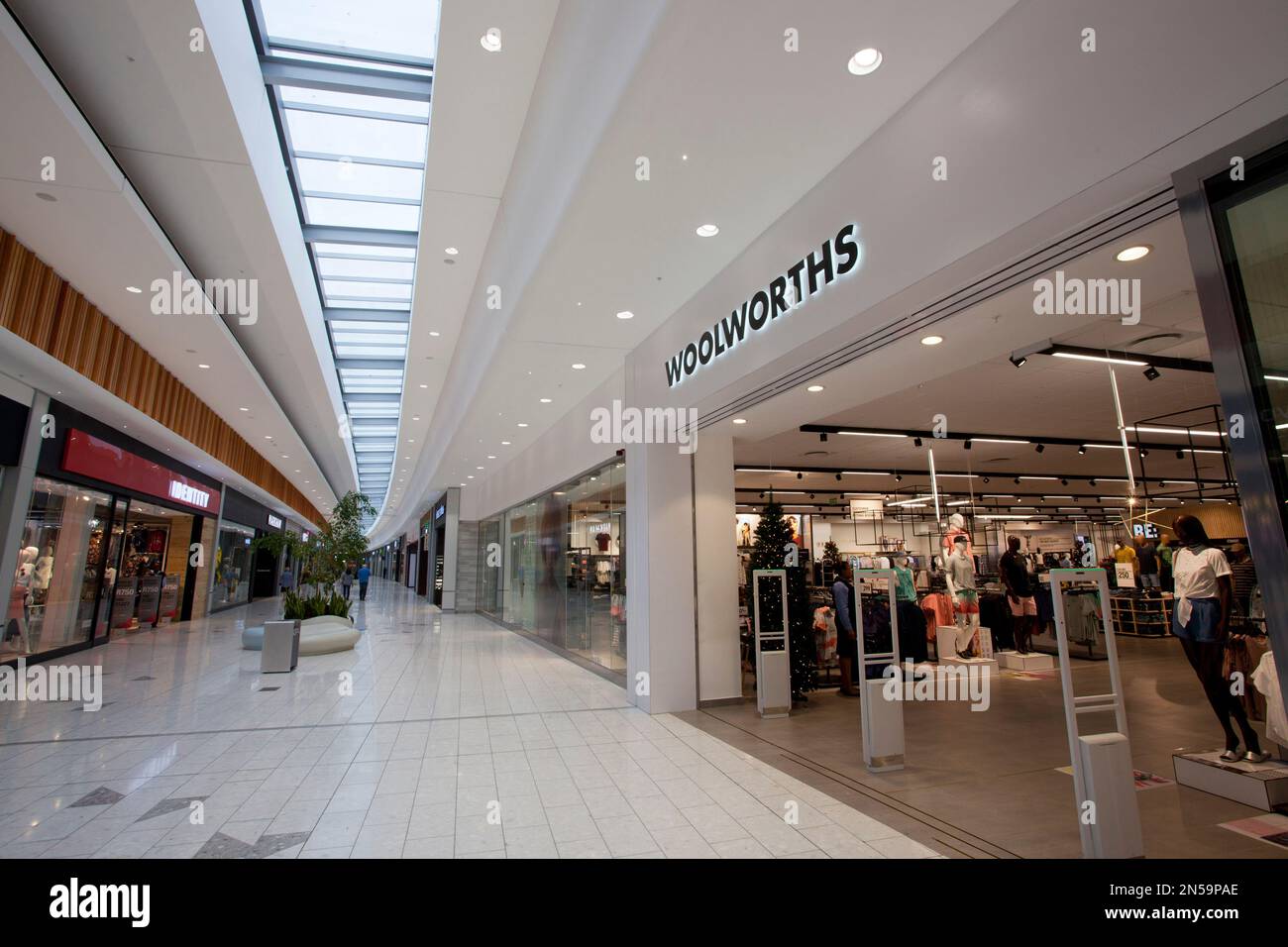 Woolworths, Table Bay Mall, Cape Town Stock Photo Alamy