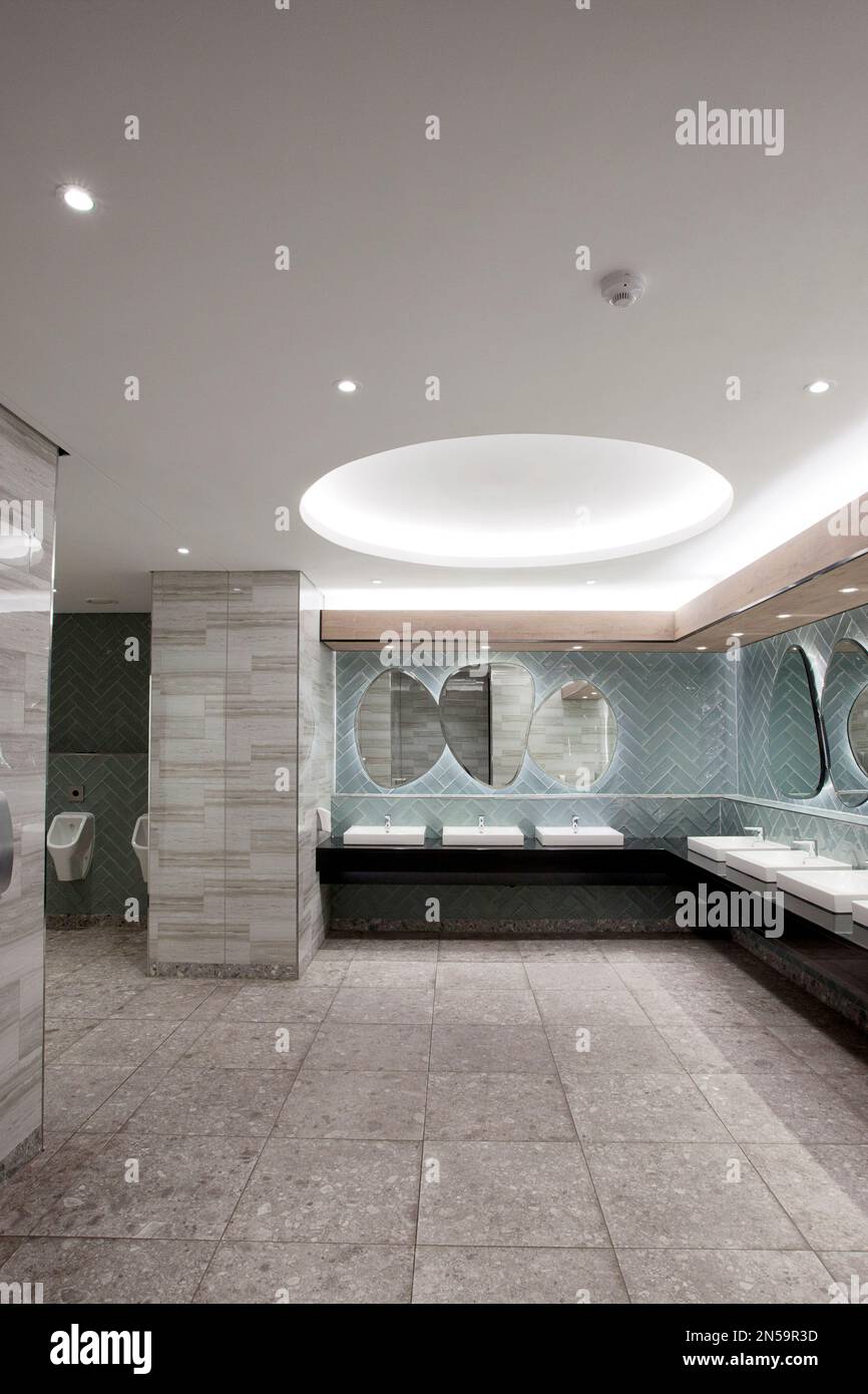 Table Bay Mall bathroom, Cape Town Stock Photo Alamy