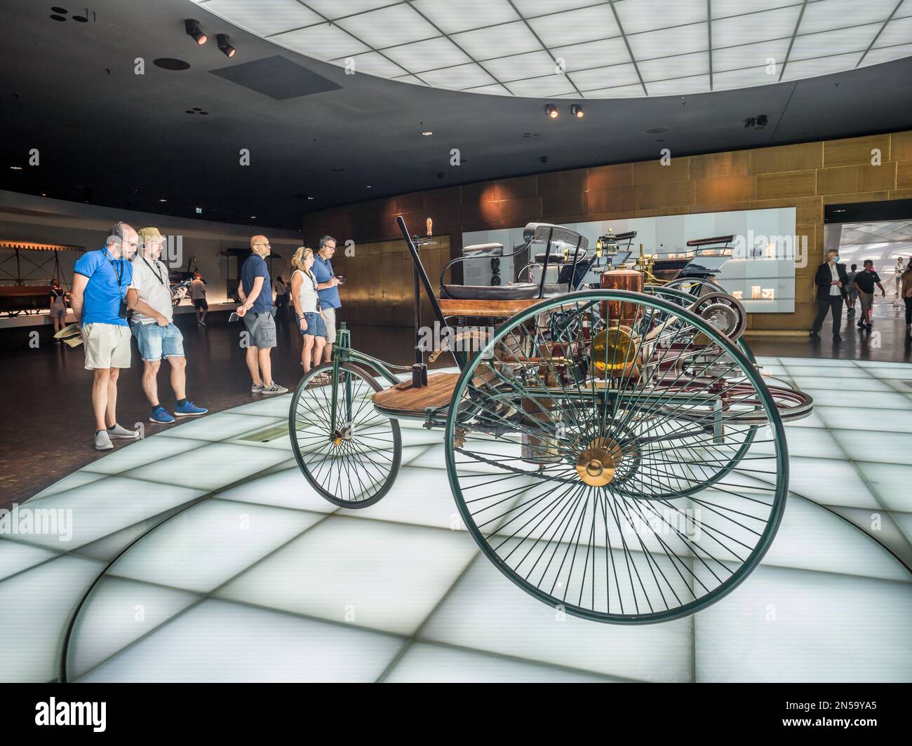 MercedesBenz Museum Stuttgart Germany Stock Photo Alamy