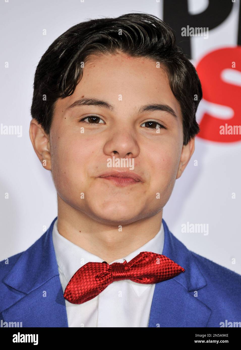 Zach Callison arrives at the LA Premiere of "Mr. Peabody & Sherman" on