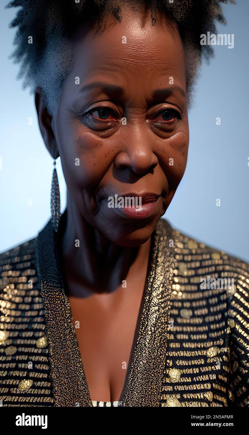Mature elegant woman portrait hi-res stock photography and images - Alamy