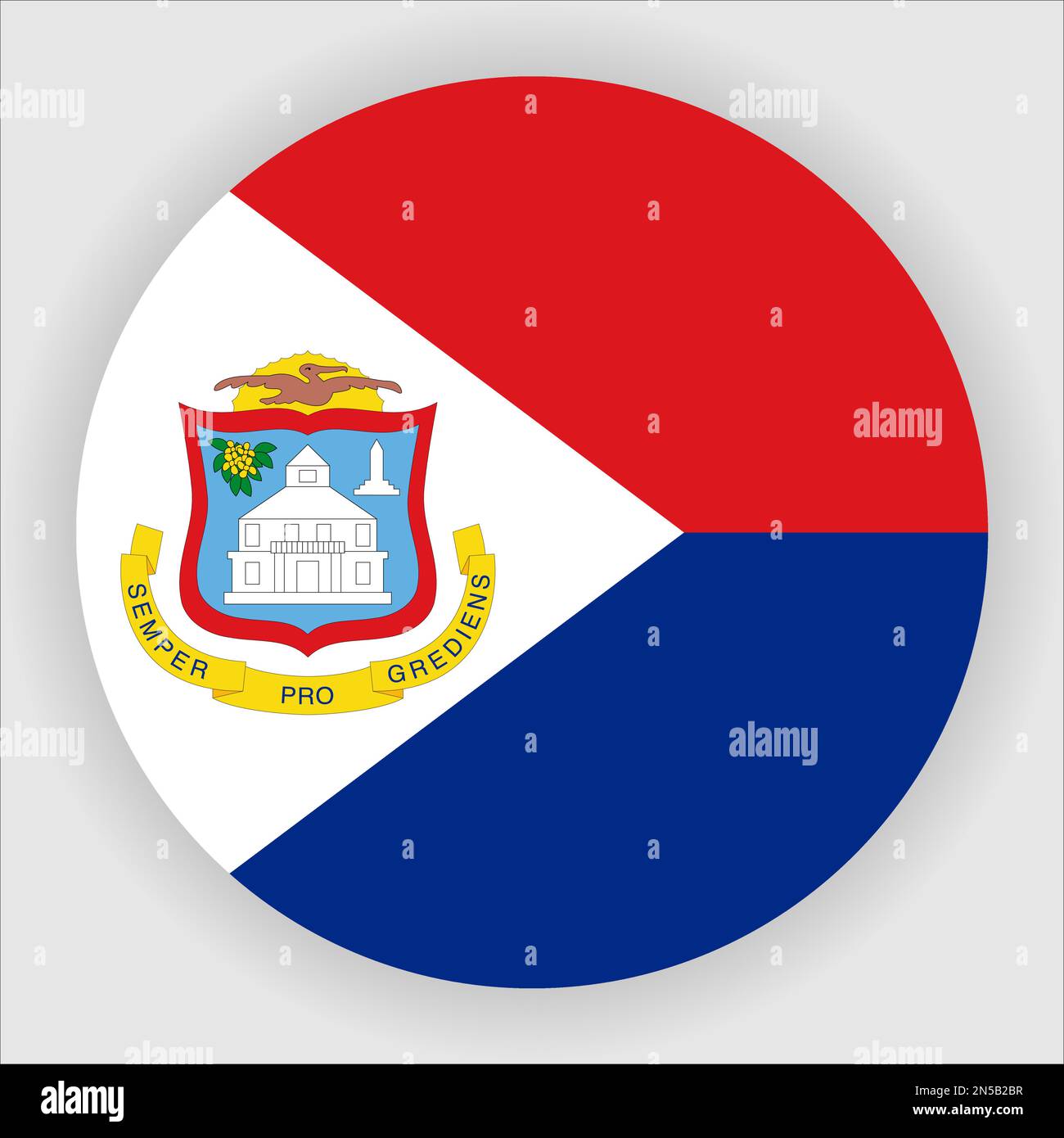 Wat Betekent St Maarten White sint maarten flag hi-res stock photography and images - Alamy