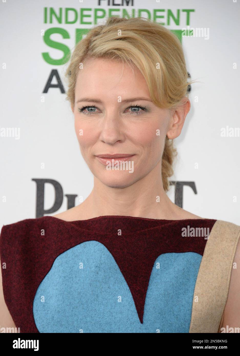 Cate Blanchett arrives at the 2014 Film Independent Spirit Awards, on