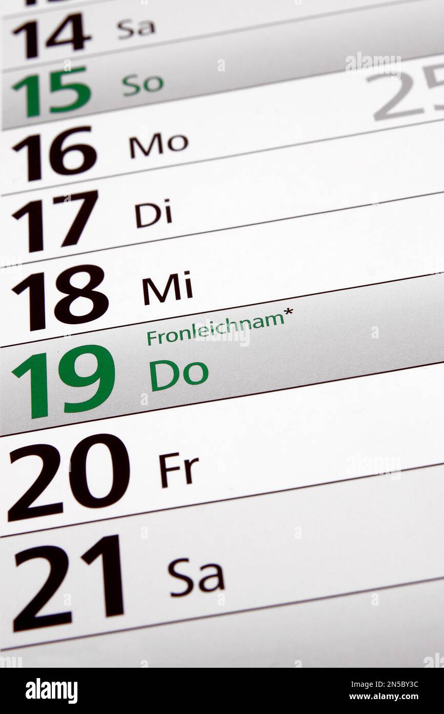 2025 german calendar hires stock photography and images Alamy