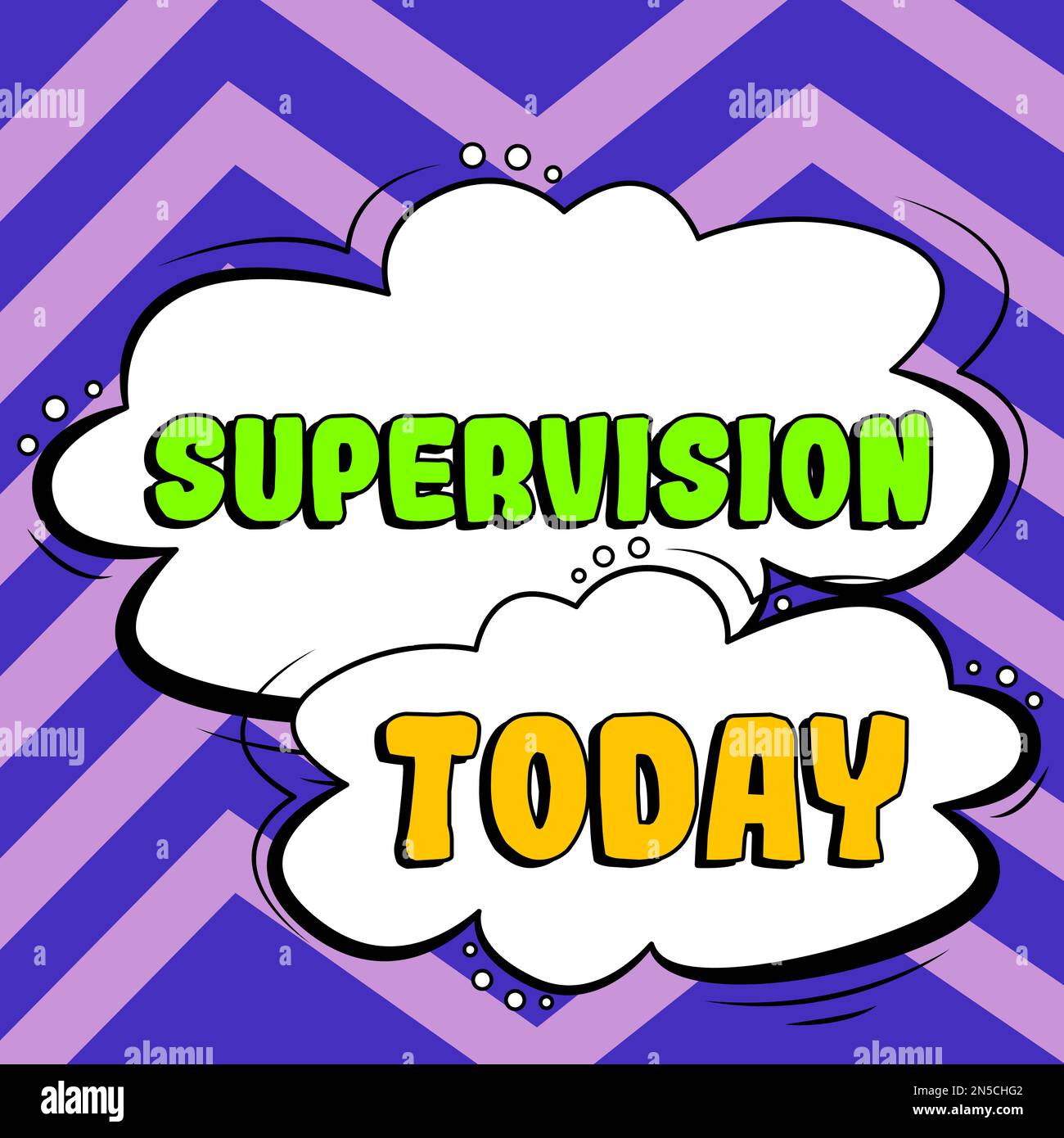Text caption presenting Supervision, Concept meaning monitoring and