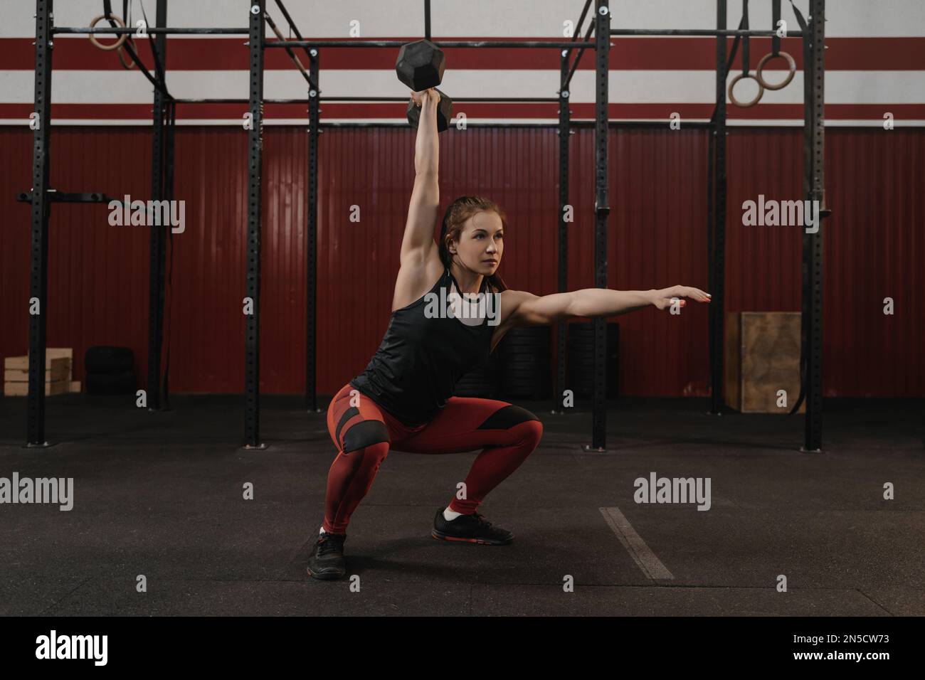 Dumbbell squat crossfit hotsell