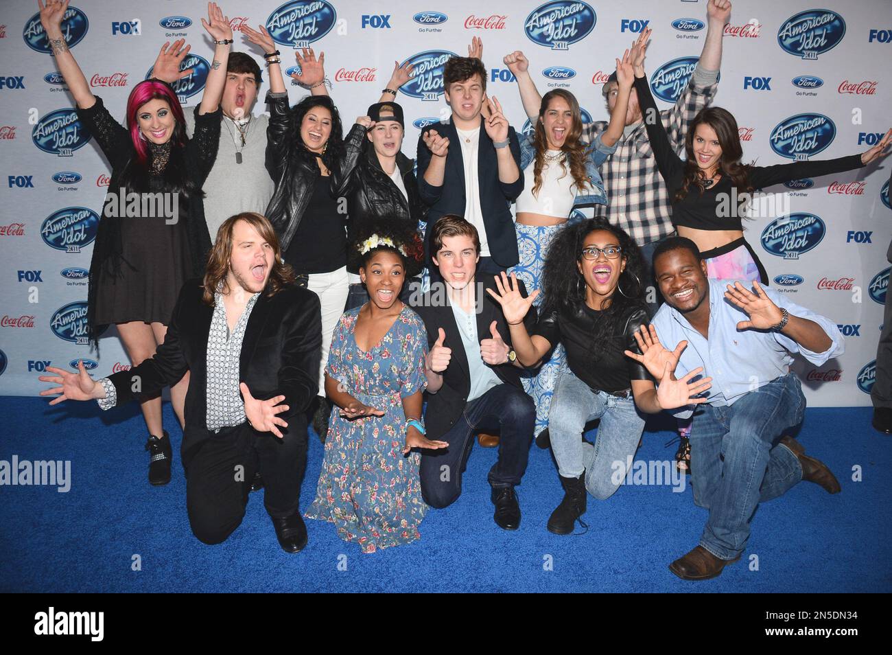 From left, Jessica Meuse, Dexter Roberts, Caleb Johnson, Jena Irene, MK(01)