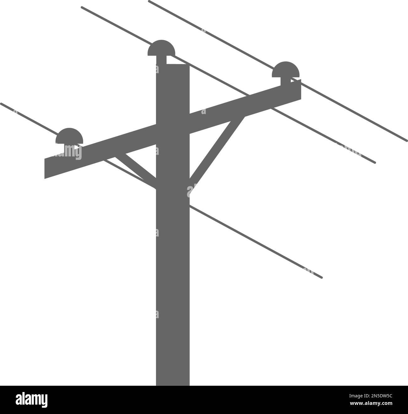 Electric pole icon design illustration Stock Vector Image & Art - Alamy