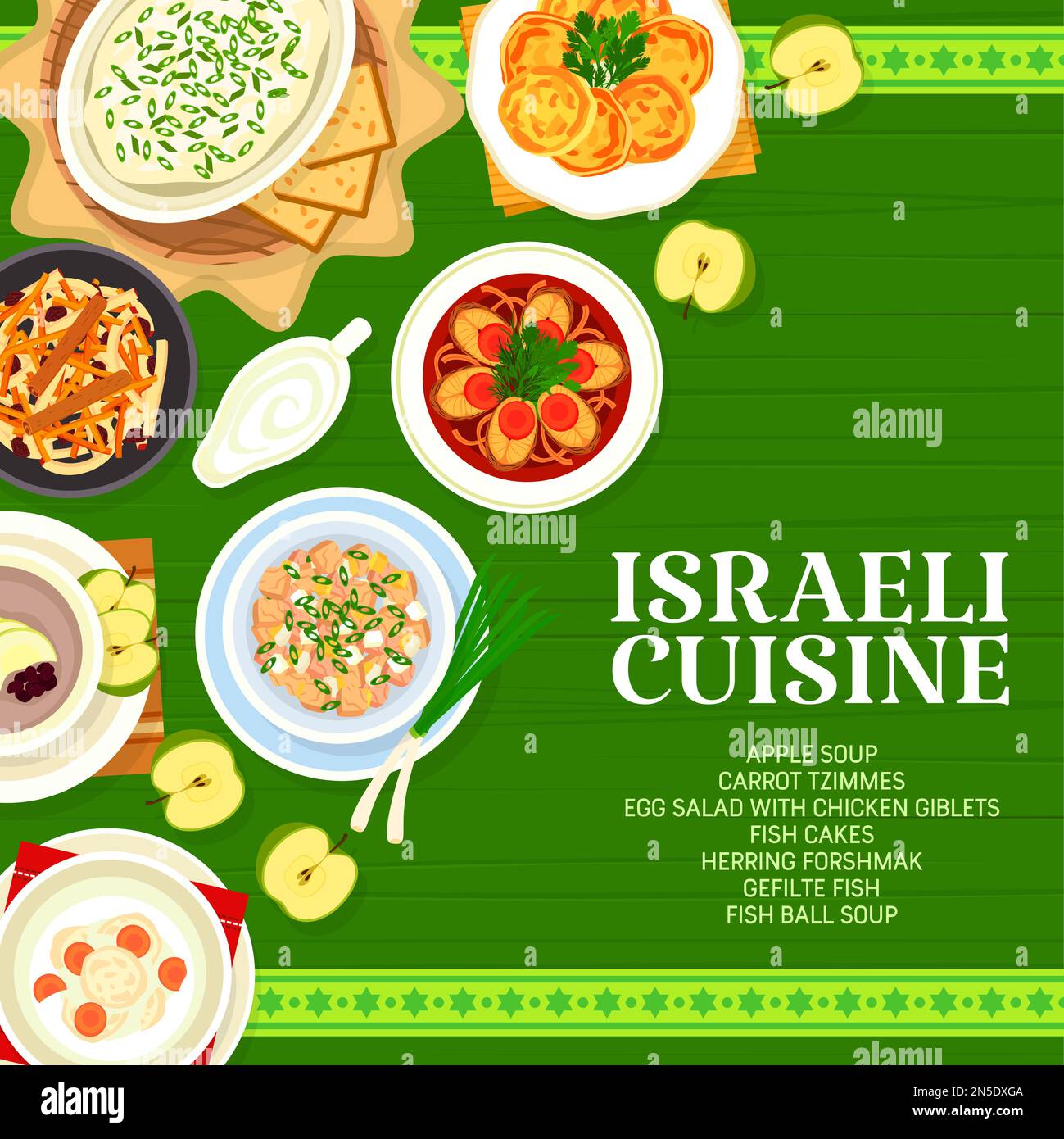 Fish cakes top view Stock Vector Images Alamy