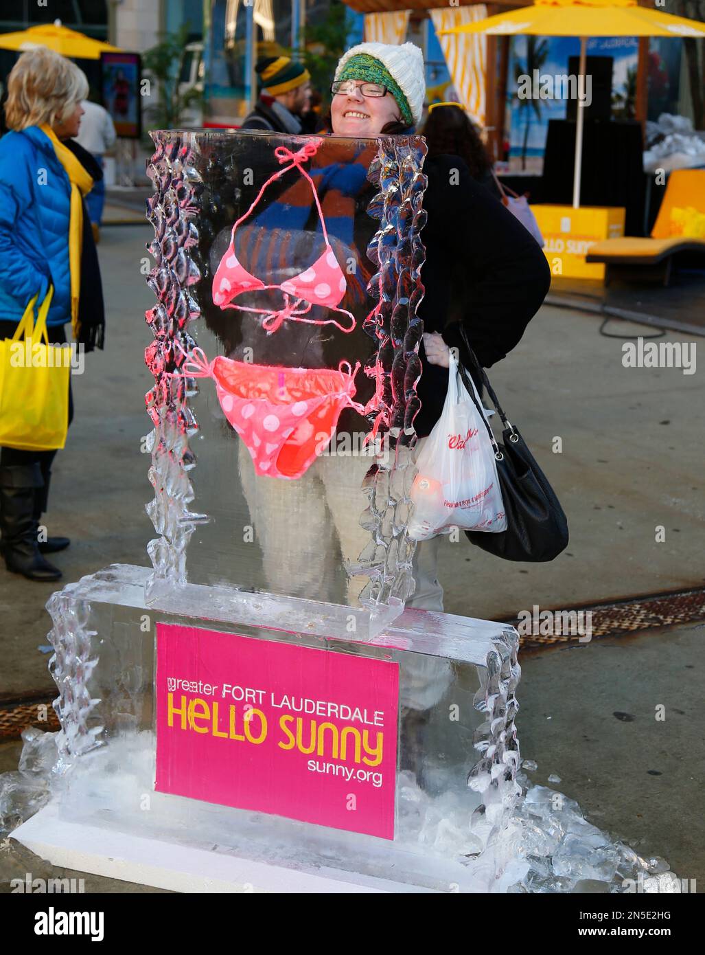 IMAGE DISTRIBUTED FOR GREATER FORT LAUDERDALE A woman poses in front