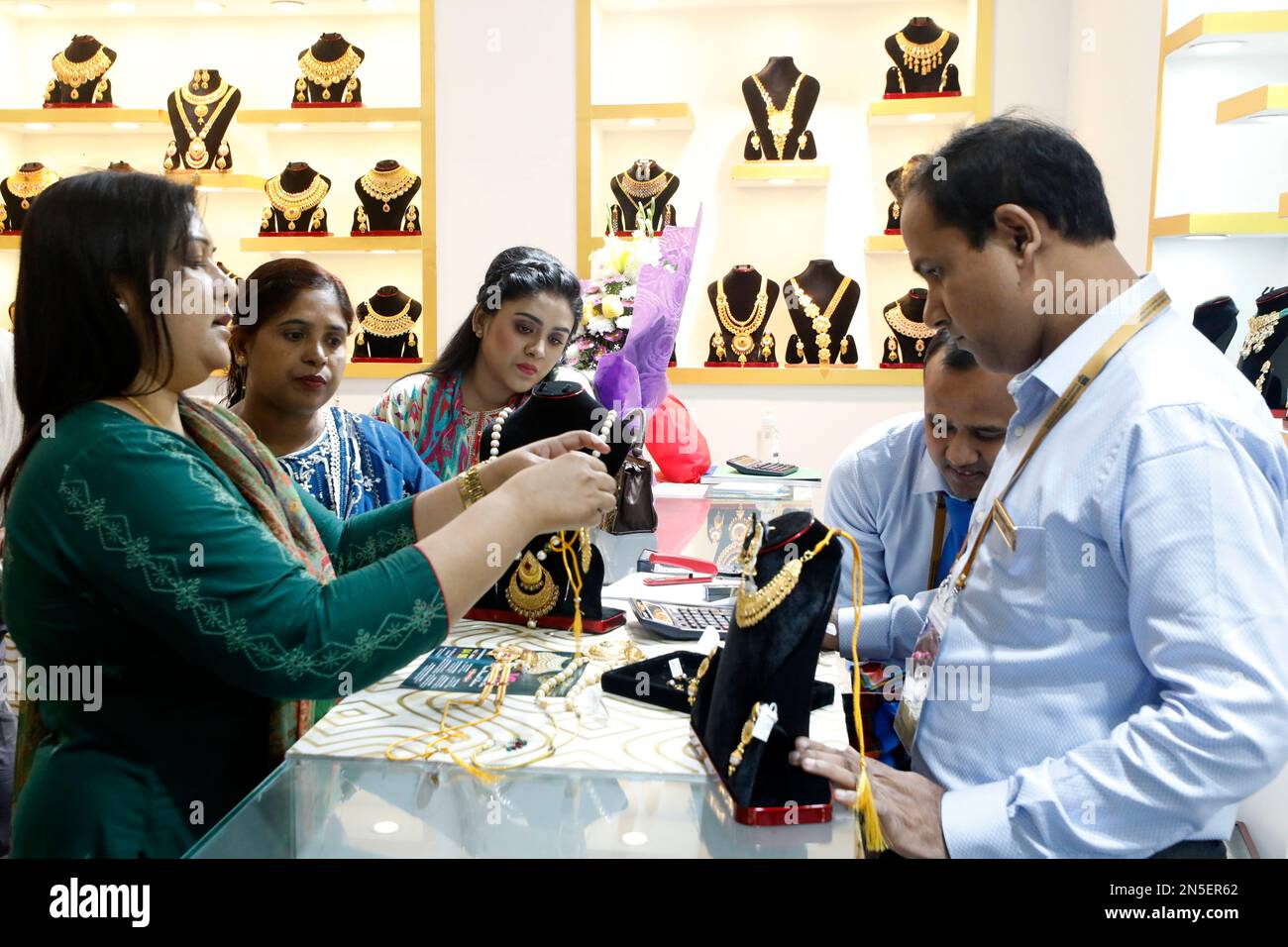 Dhaka, Bangladesh February 09, 2023 Visitors to the threeday