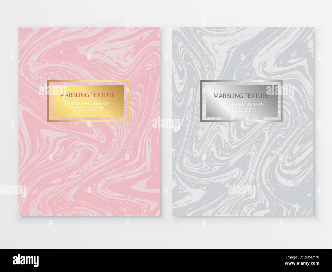 Marbling Texture design brochure.Abstract card with liquid lines ...