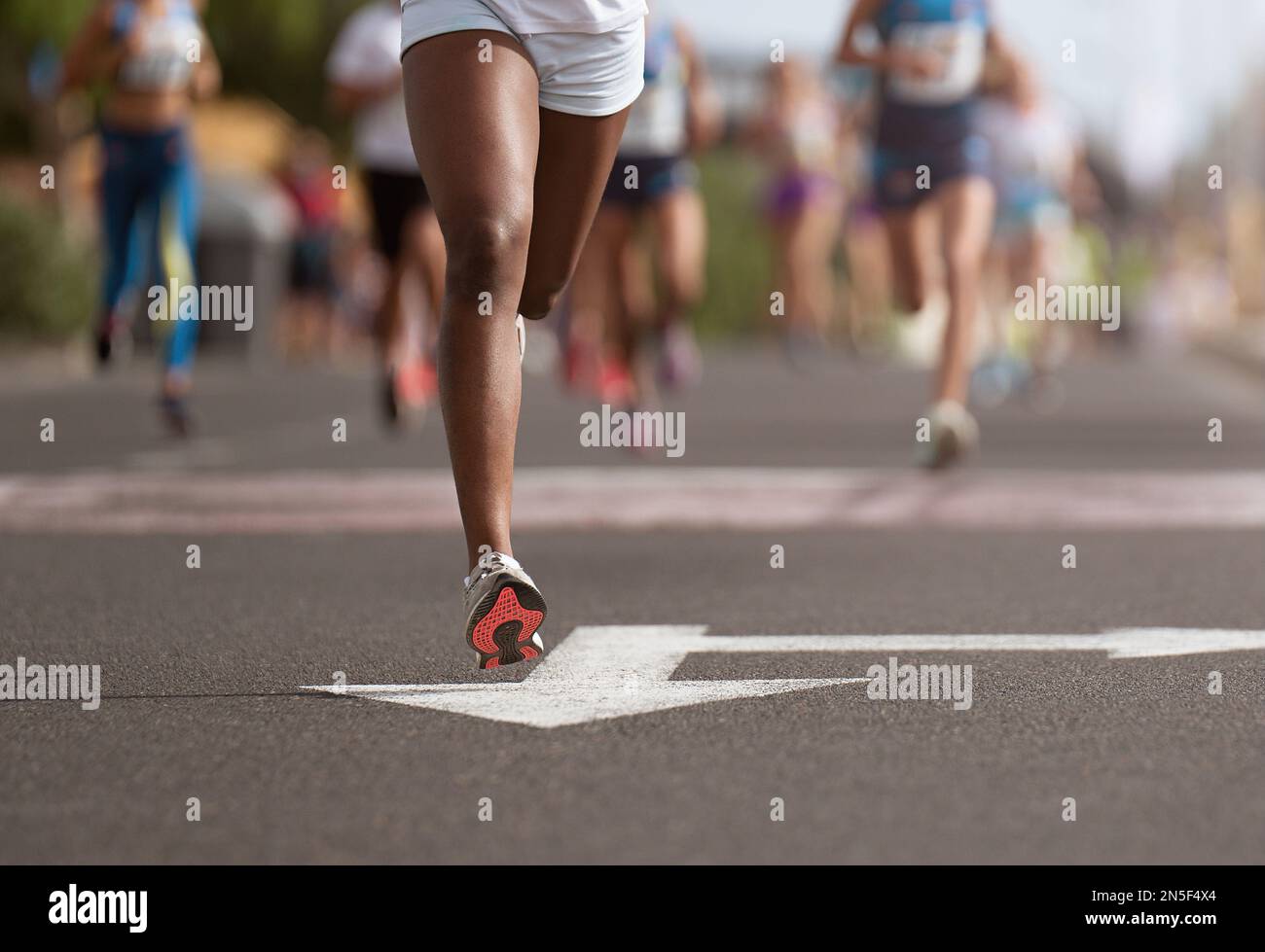 Running children, young athletes run in a kids run race Stock Photo Alamy