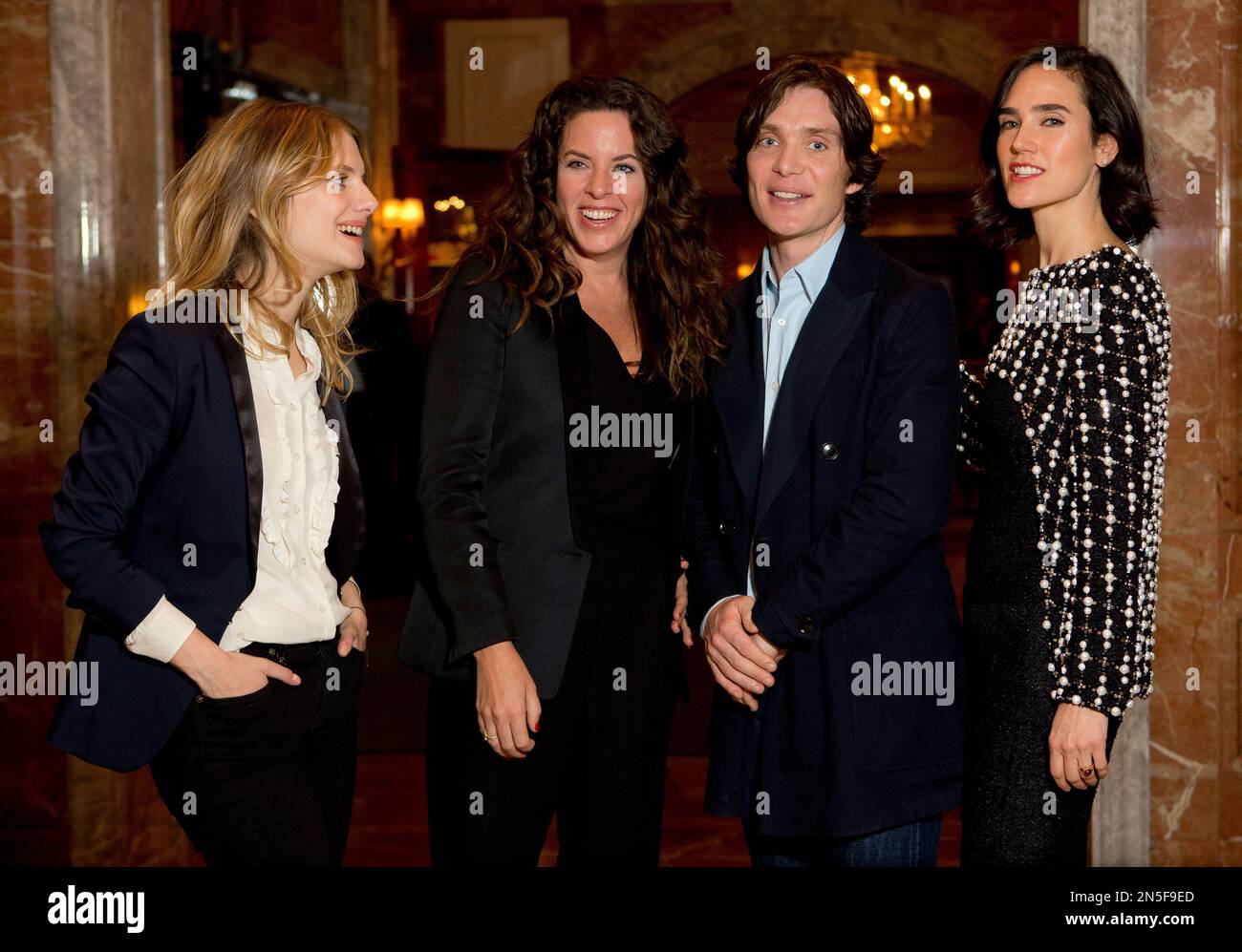 From left actress, Melanie Laurent, director Claudia Llosa, actors ...
