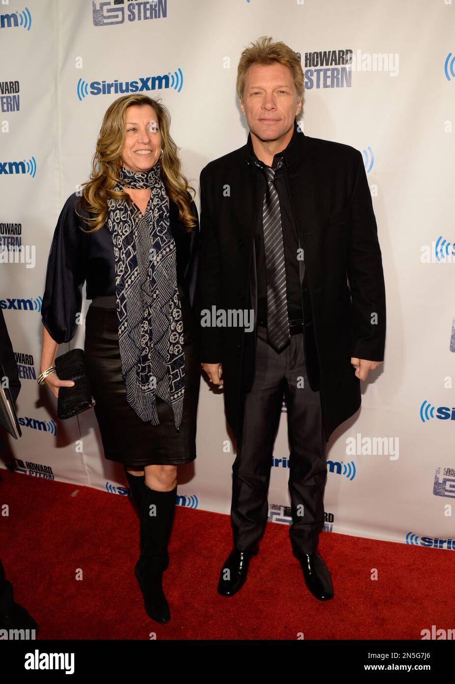 Jon Bon Jovi and wife Dorothea attend "Howard Stern's Birthday Bash