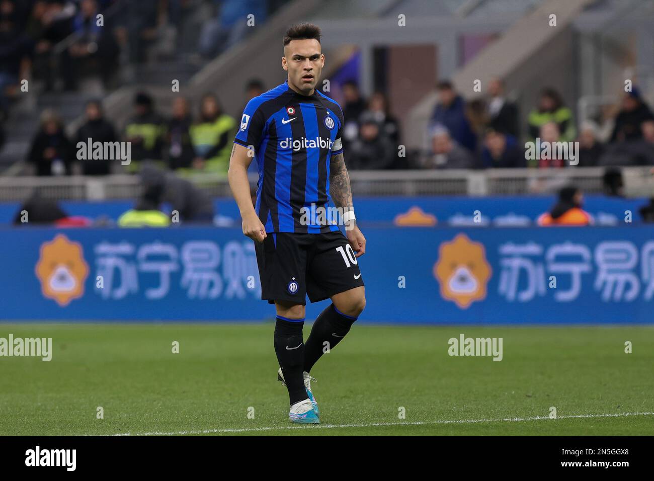 FC Inter vs AC Milan Serie A Tim 2022/2023 day 21 at San Siro Stadium. FC Inter wins 10