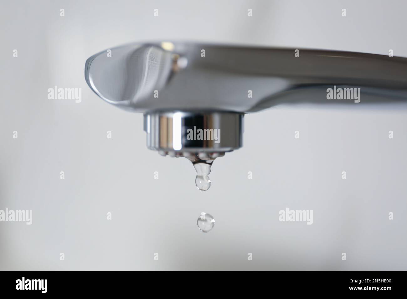 Drops from a leaking faucet hi-res stock photography and images - Alamy
