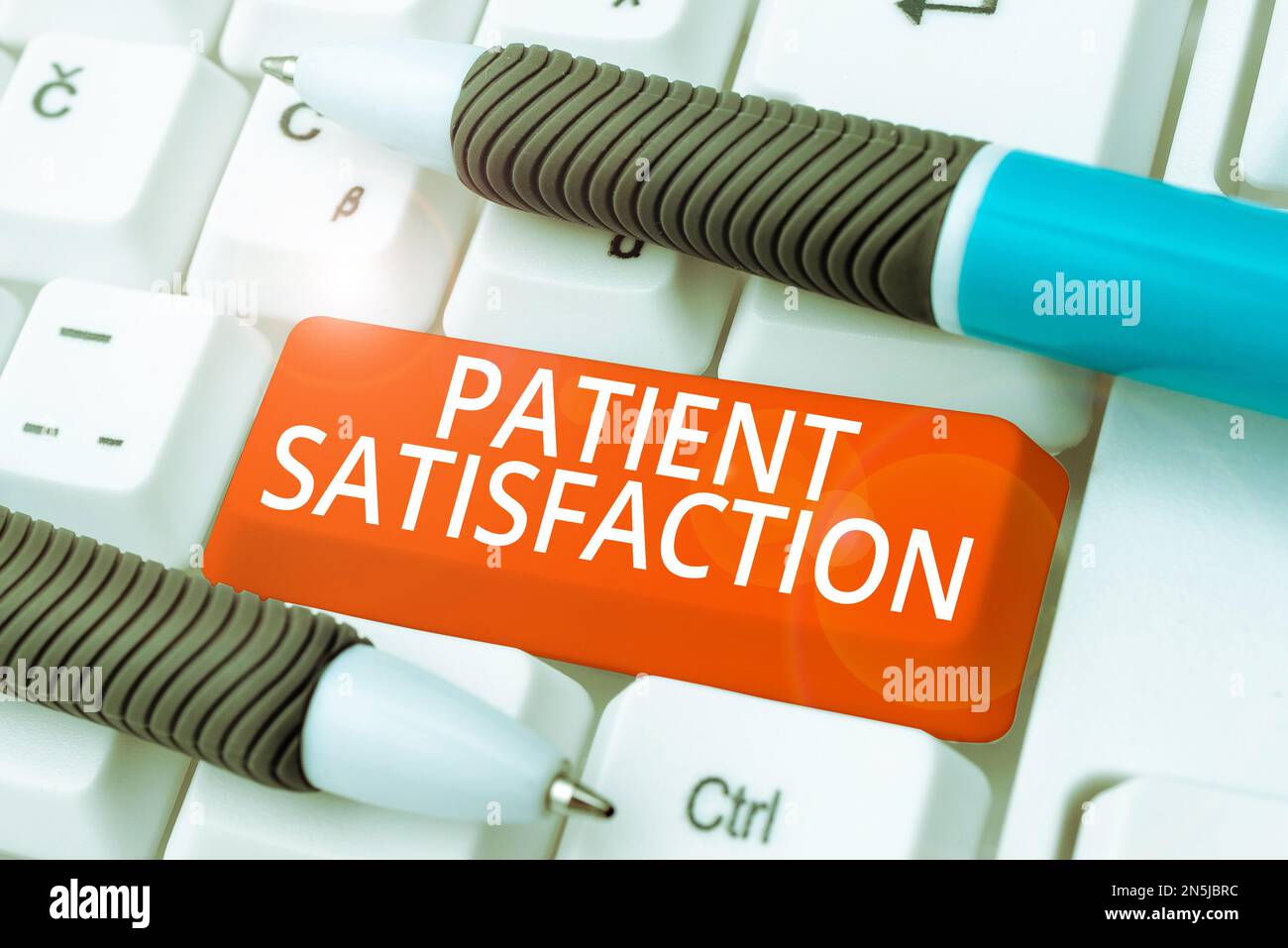 Text showing inspiration Patient Satisfaction. Concept meaning