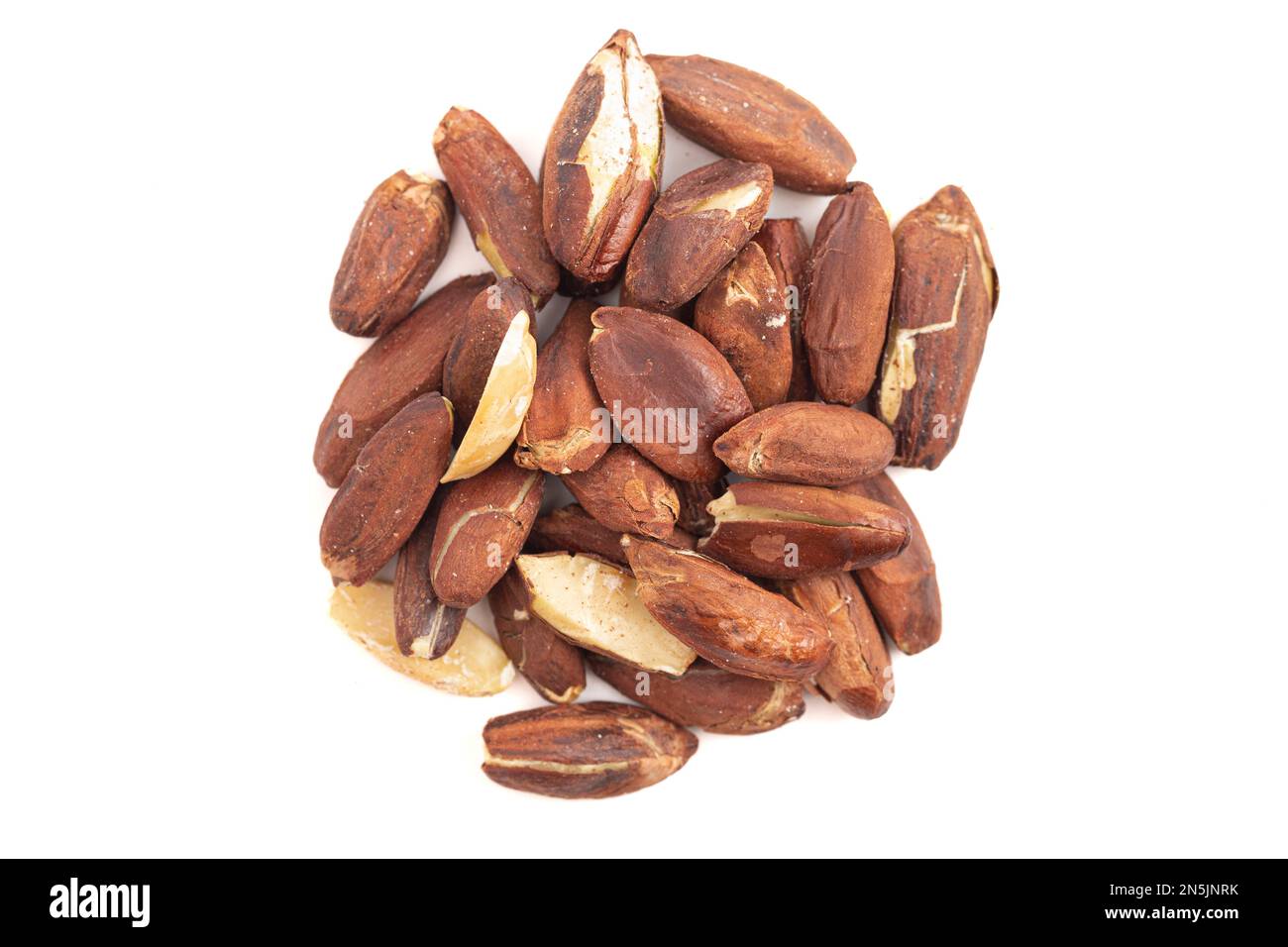 Pili Nuts from the Philippines on a White Background Stock Photo Alamy
