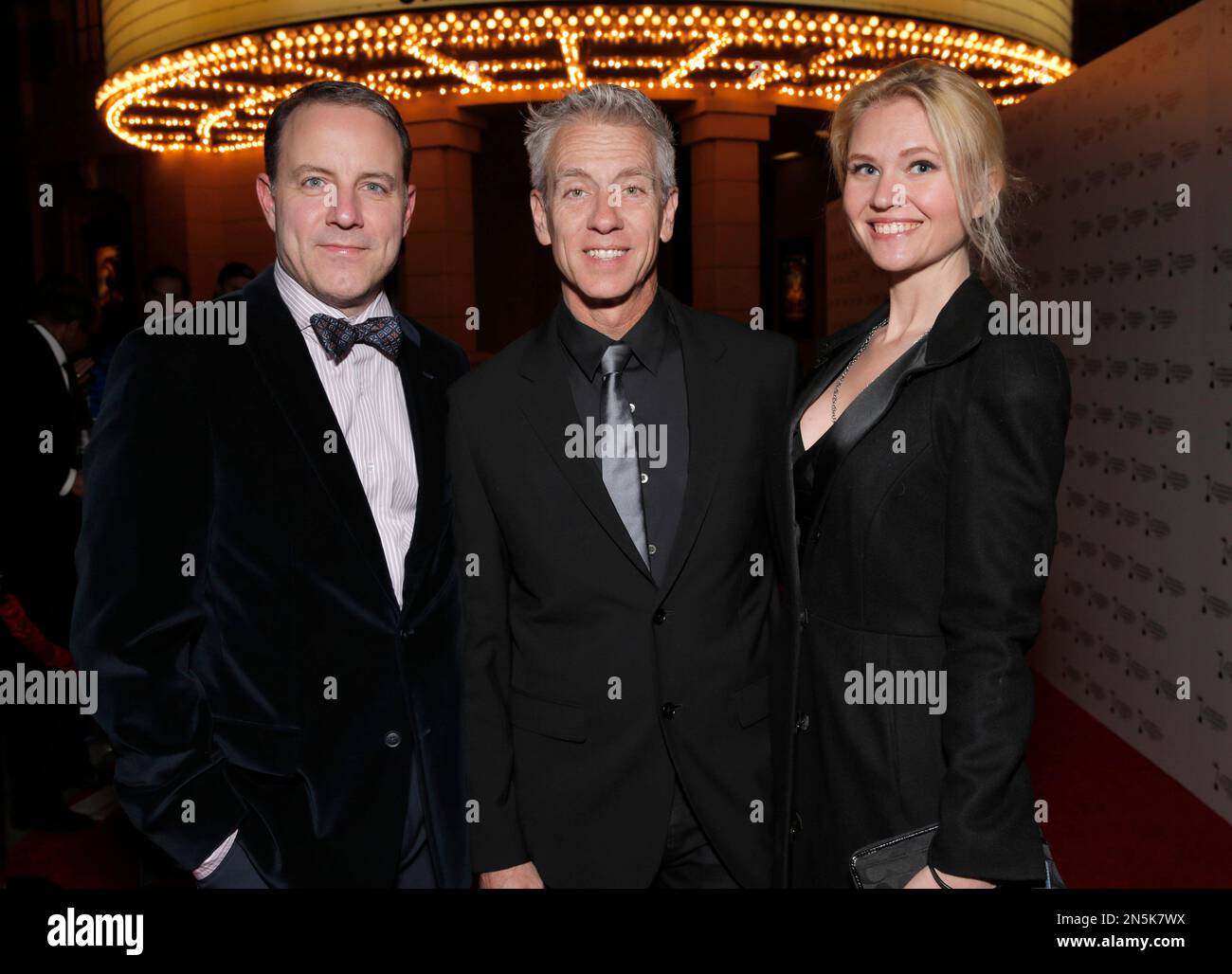Kirk DeMicco, Chris Sanders and Jessica Steele attend the 2014 ...