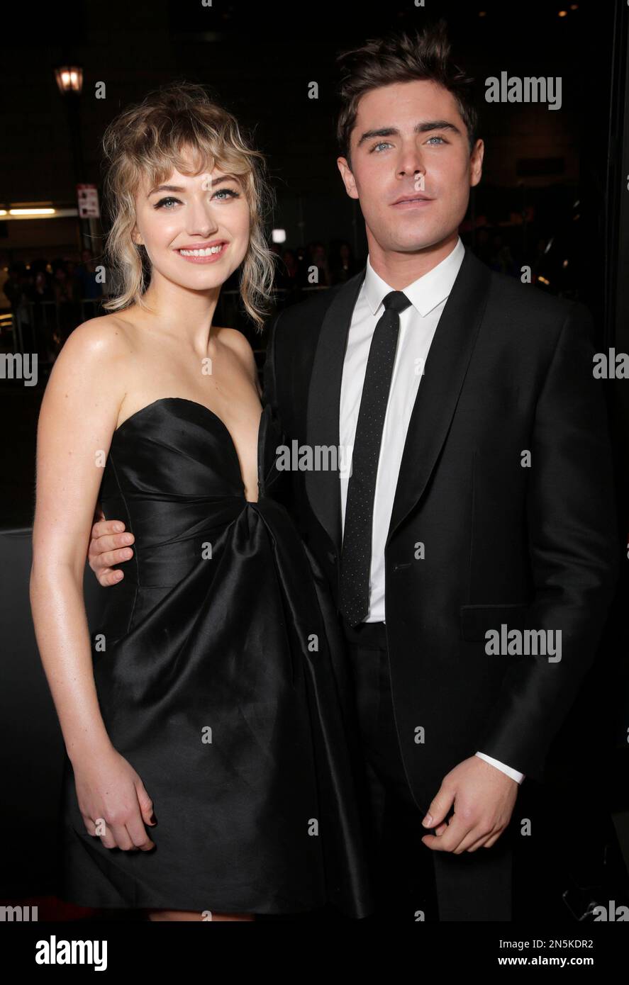 Imogen Poots And Zac Efron Attend The Los Angeles Premiere Of That Awkward Moment Premiere On