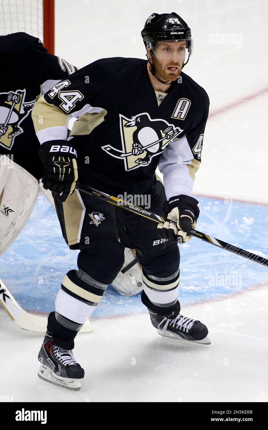 Pittsburgh Penguins' Brooks Orpik (44) skates during the first period