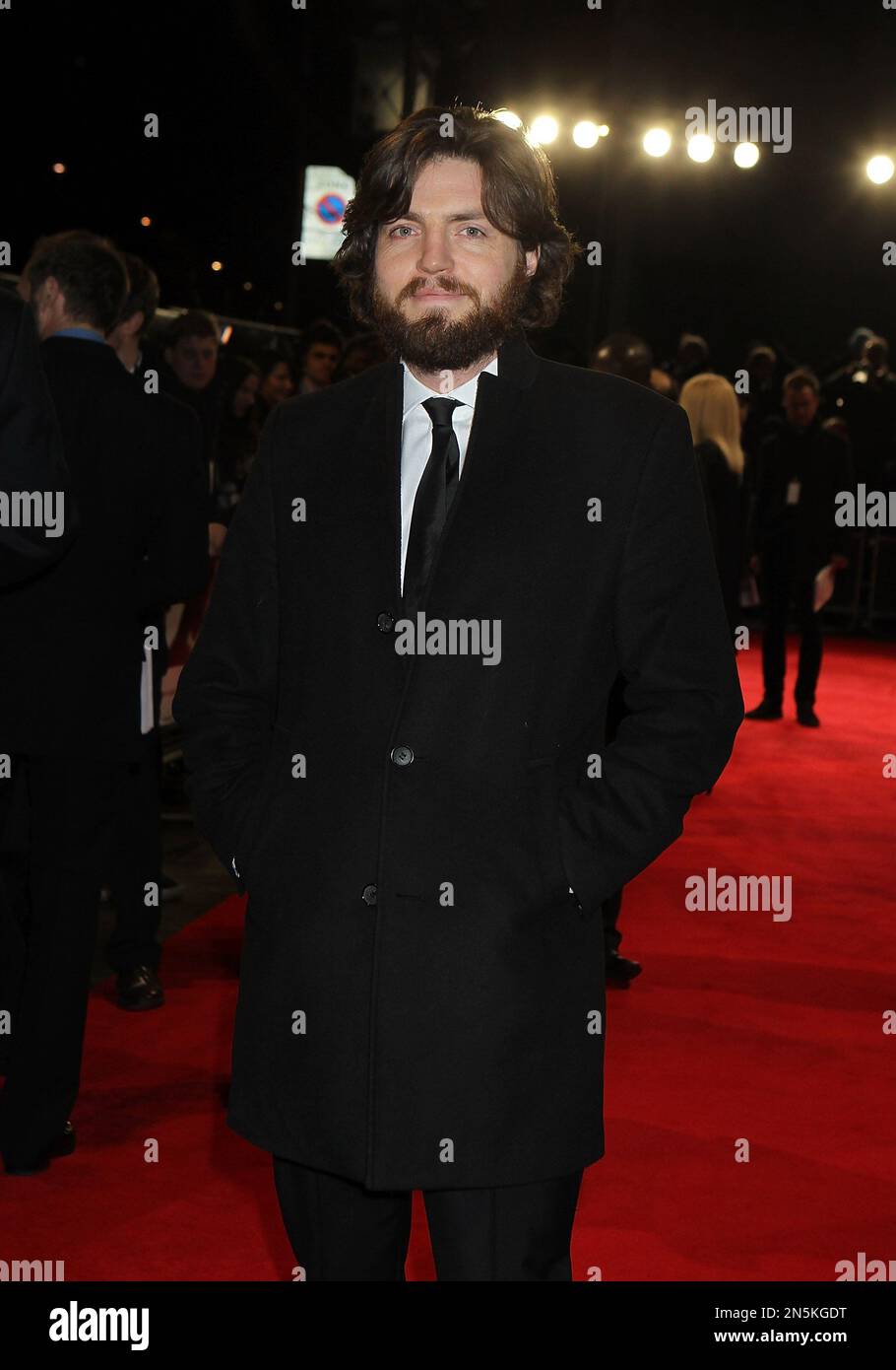 English Actor Tom Burke attending the UK Premiere of The Invisible(05)