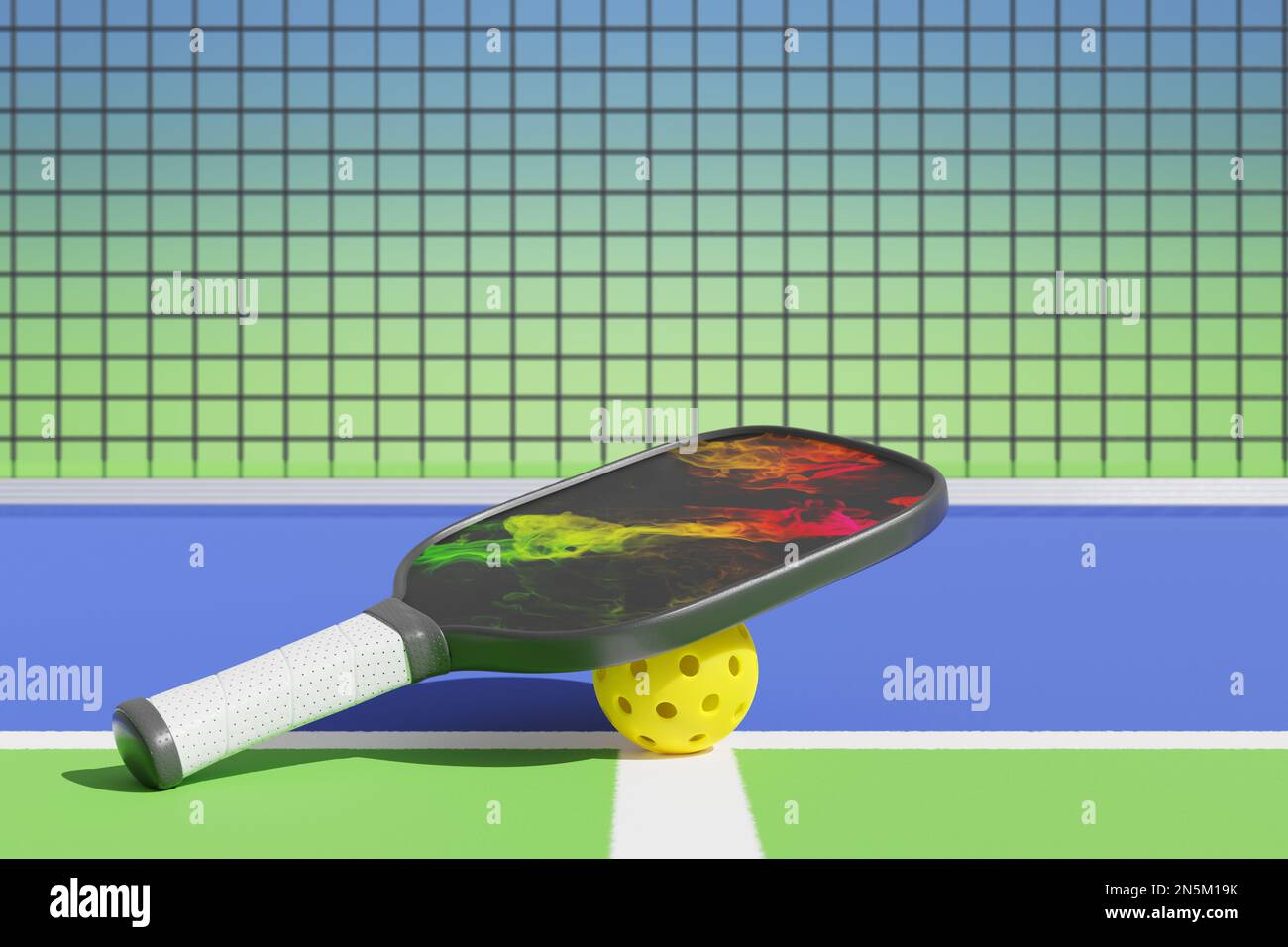 Net Racket Ball Realistic net racket hi-res stock photography and images - Alamy