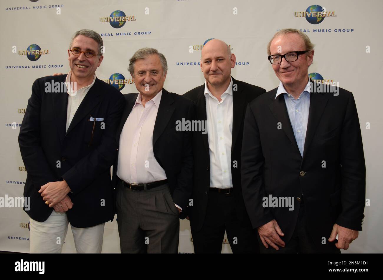 Arnaud de Puyfontaine, Jean-Renè Fourtou, Stephane Roussel, and Hervè ...