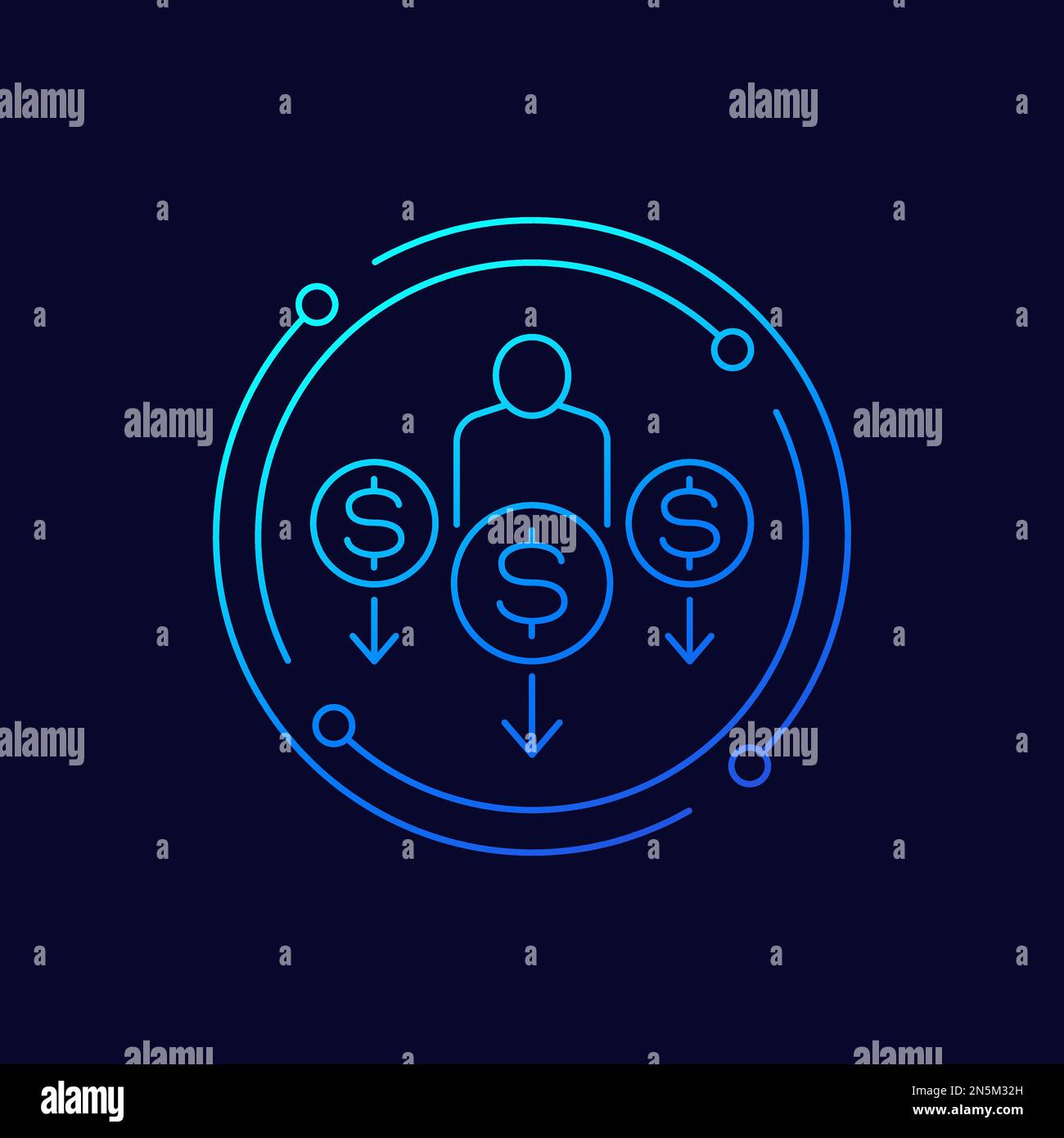 Venture capitalist Stock Vector Images - Alamy