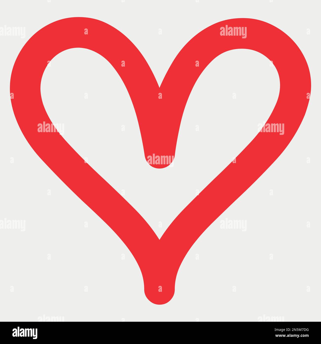 Love Heart Shape vector illustration Stock Vector Image & Art - Alamy