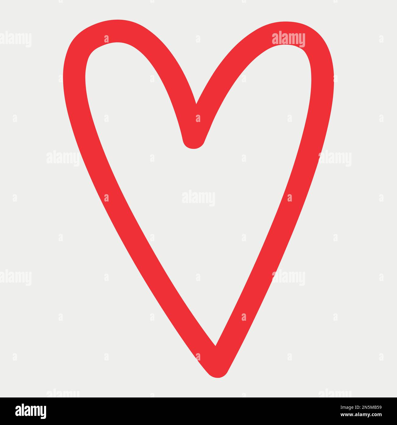 Love Heart Shape vector illustration Stock Vector Image & Art - Alamy
