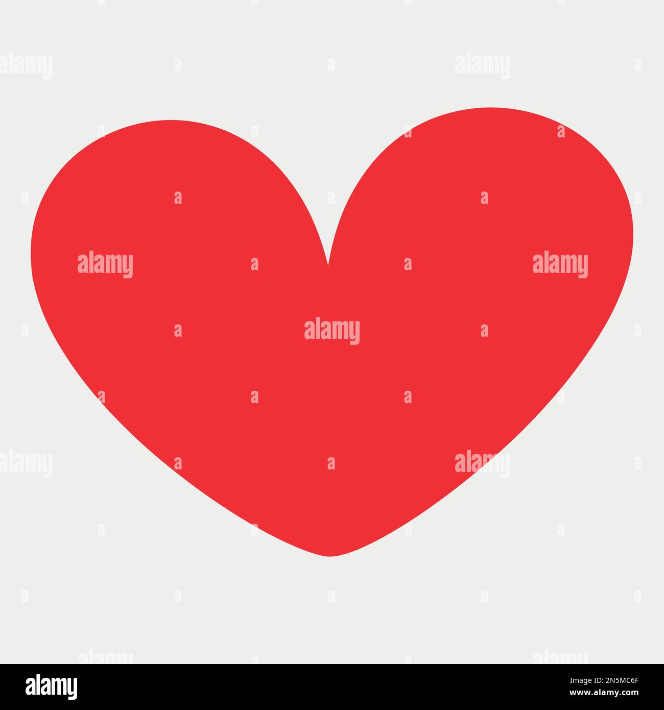 Love Red Heart Symbol vector illustration Stock Vector Image & Art - Alamy