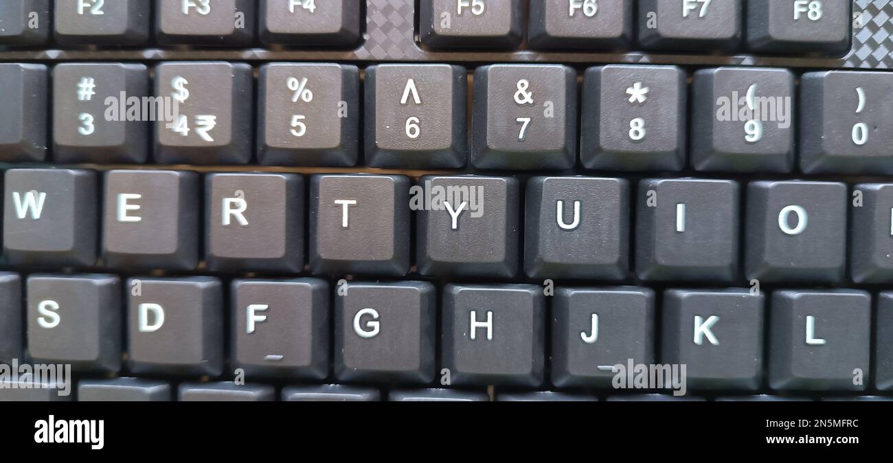 Keyboard keys with the word error in the center. Computer keyboard close up Stock Photo Alamy