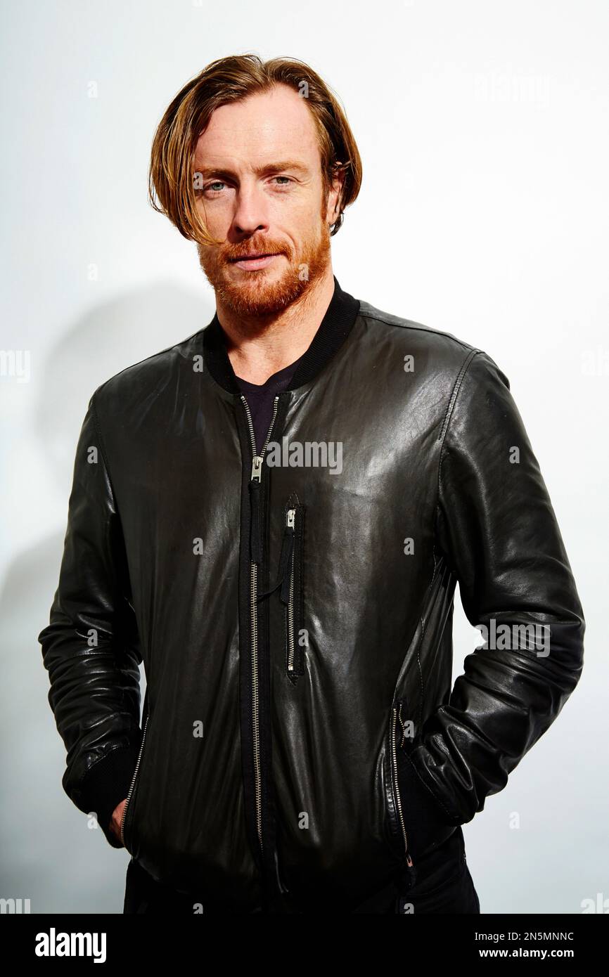 This Oct. 15, 2013 file photo shows actor Toby Stephens posing for
