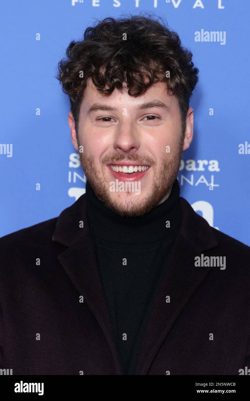 Santa Barbara, USA. 08th Feb, 2023. Nolan Gould attends the 2023 Santa  Barbara International Film Festival opening night world premiere of  Miranda's Victim at The Arlington Theatre on February 08, 2023 in