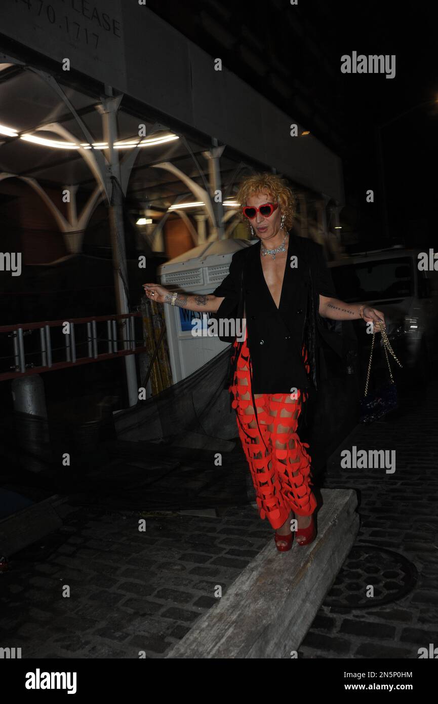 Elton Ilirjani at Cult Gaia store opening, NYC, New York Fashion Week ...