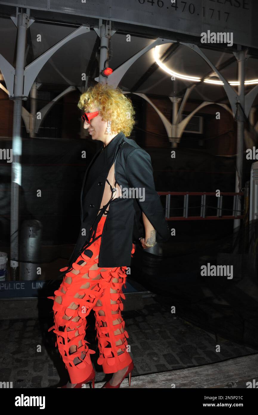 Elton Ilirjani at Cult Gaia store opening, NYC, New York Fashion Week ...