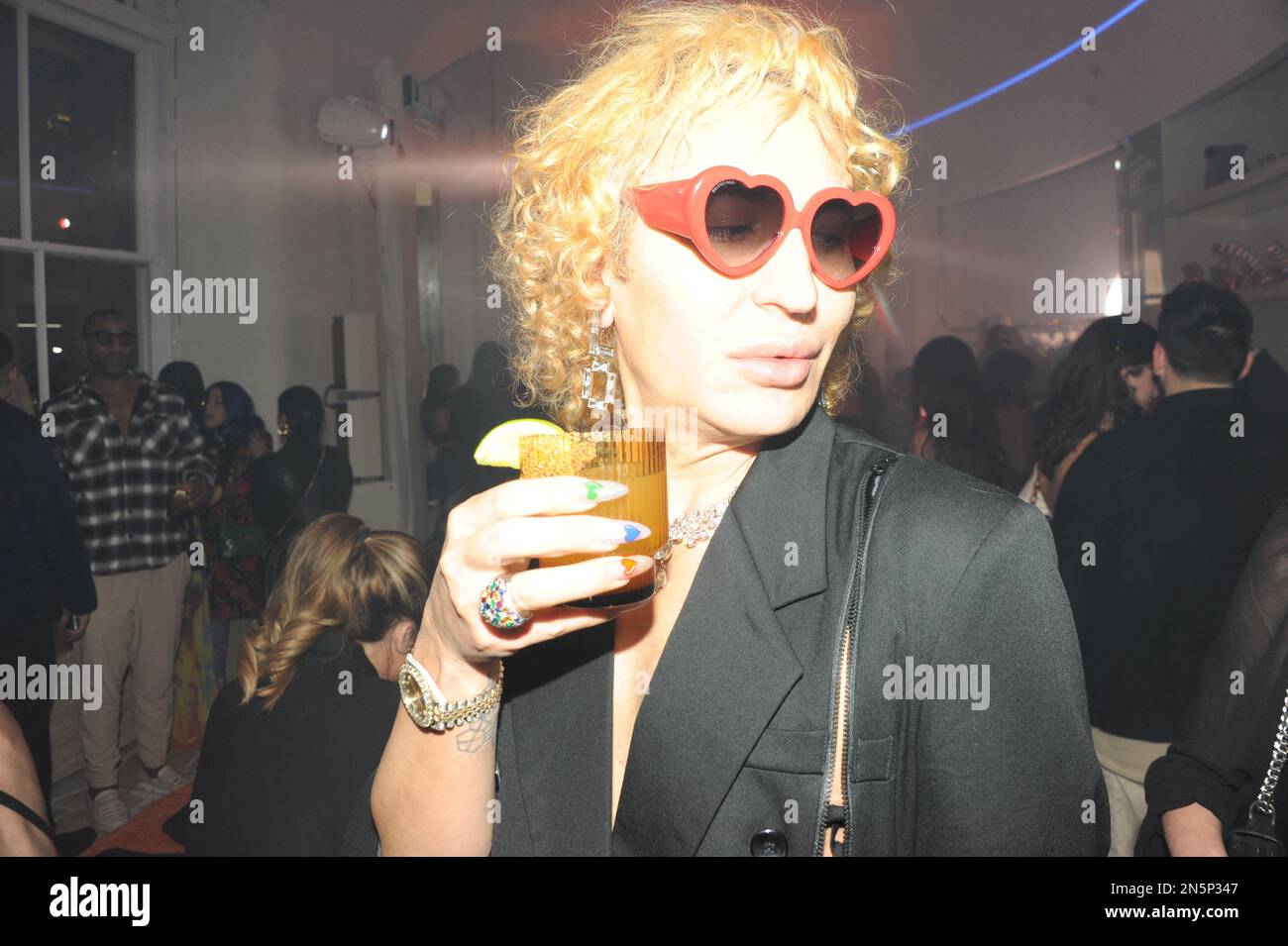 Elton Ilirjani at Cult Gaia store opening, NYC, New York Fashion Week