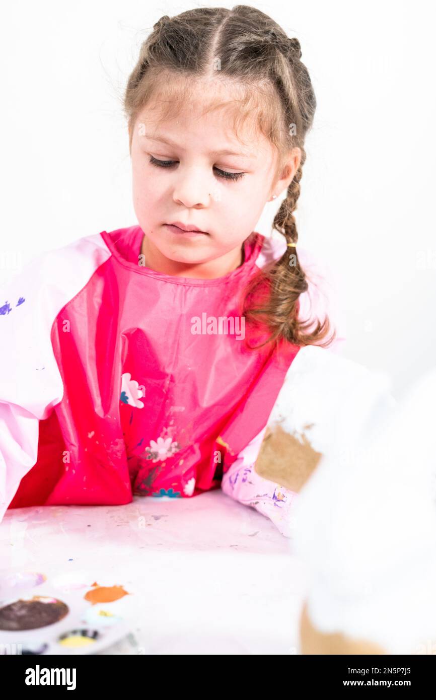 kids-art-project-stock-photo-alamy
