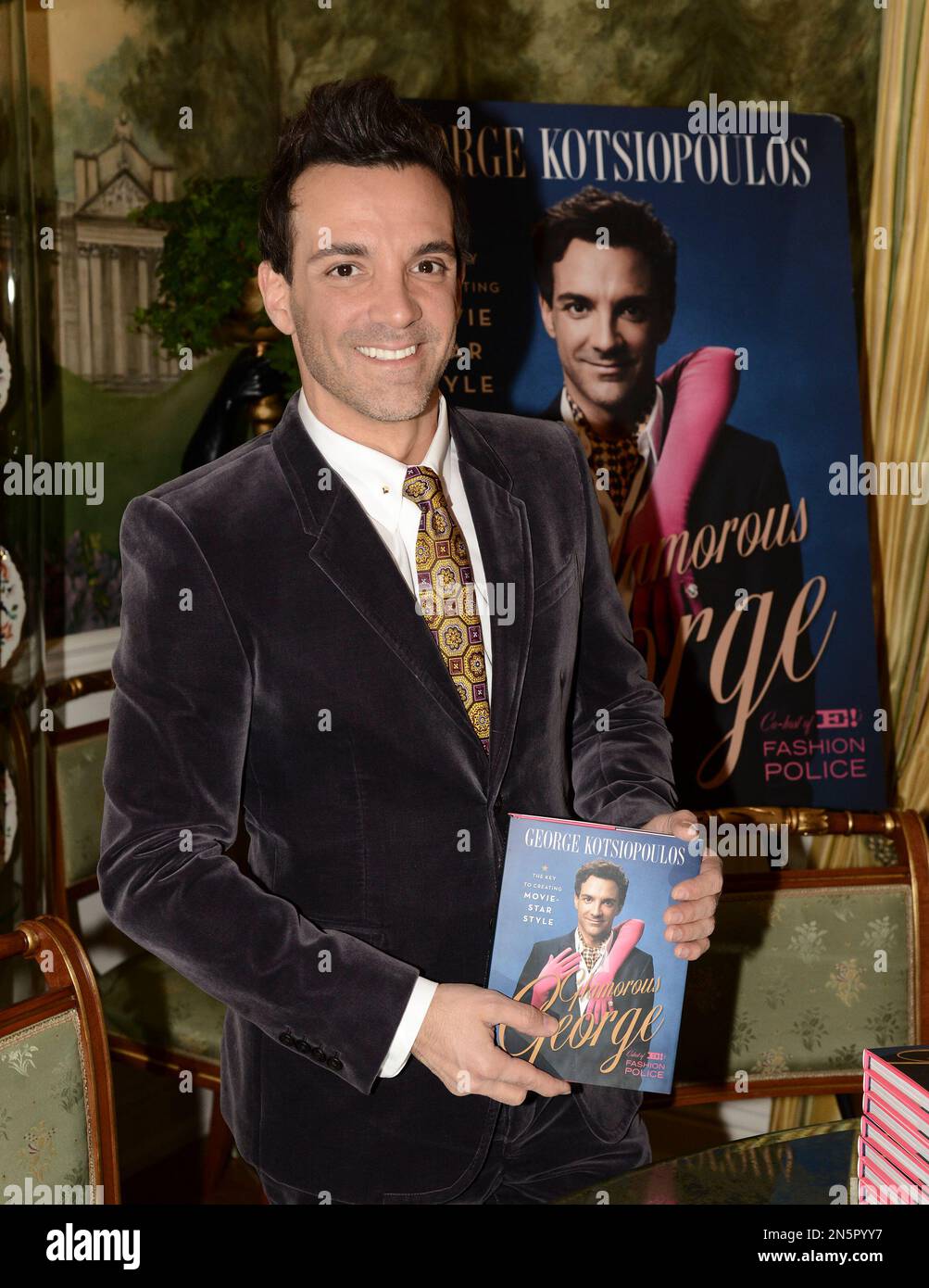 George Kasios Television personality George Kotsiopoulos at the