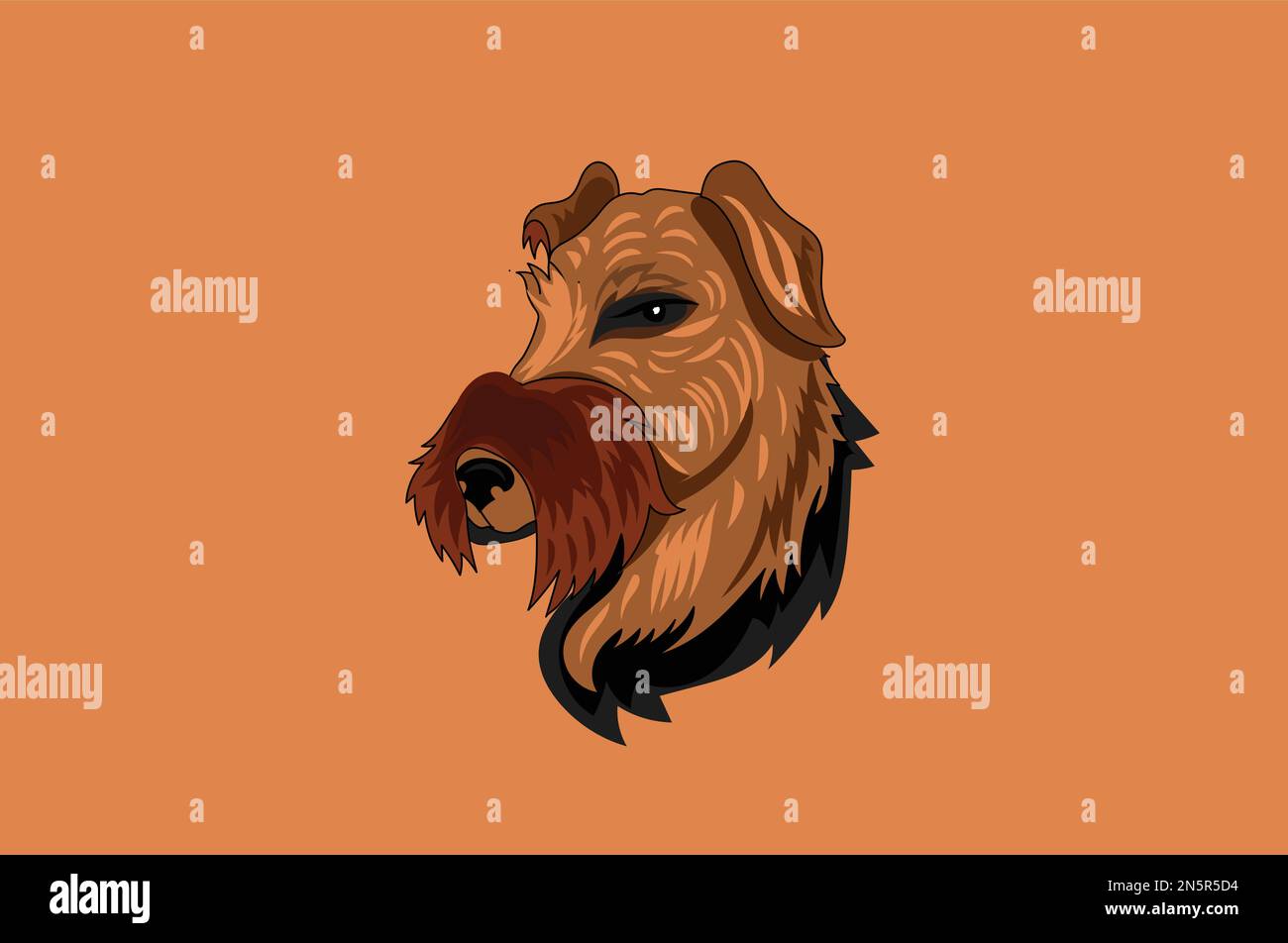Dog vector illustration Stock Vector Image & Art - Alamy