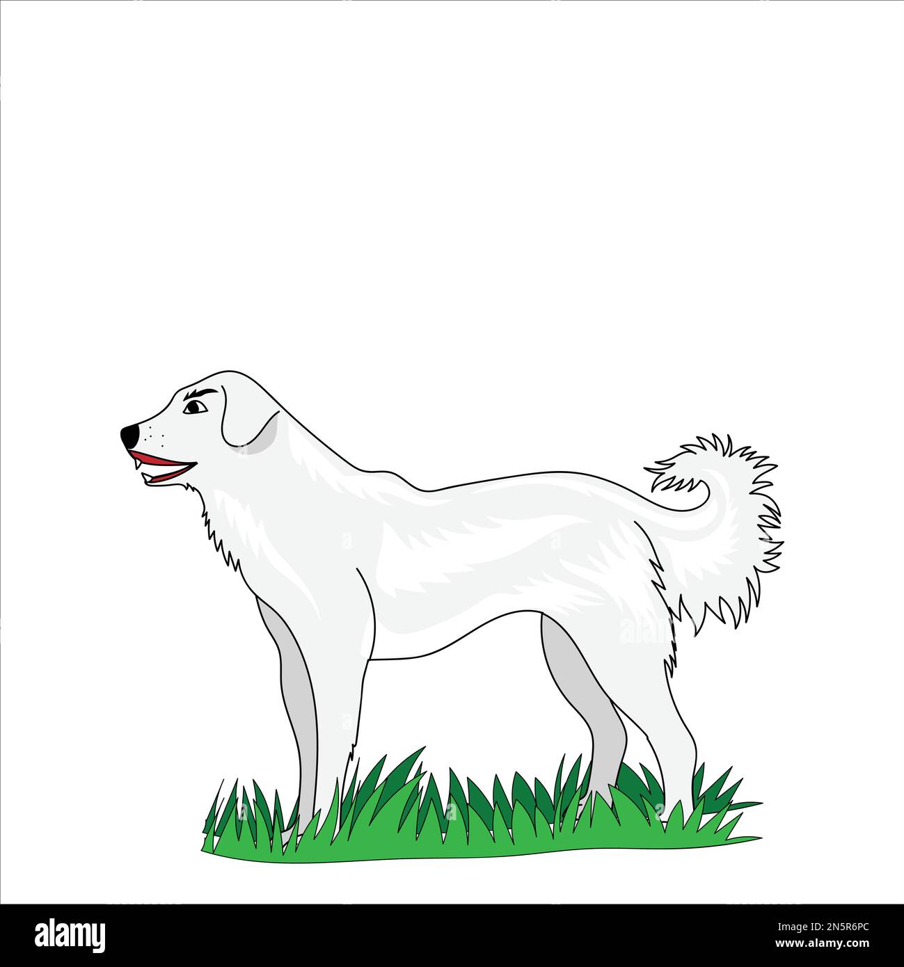 Dog vector illustration Stock Vector Image & Art - Alamy