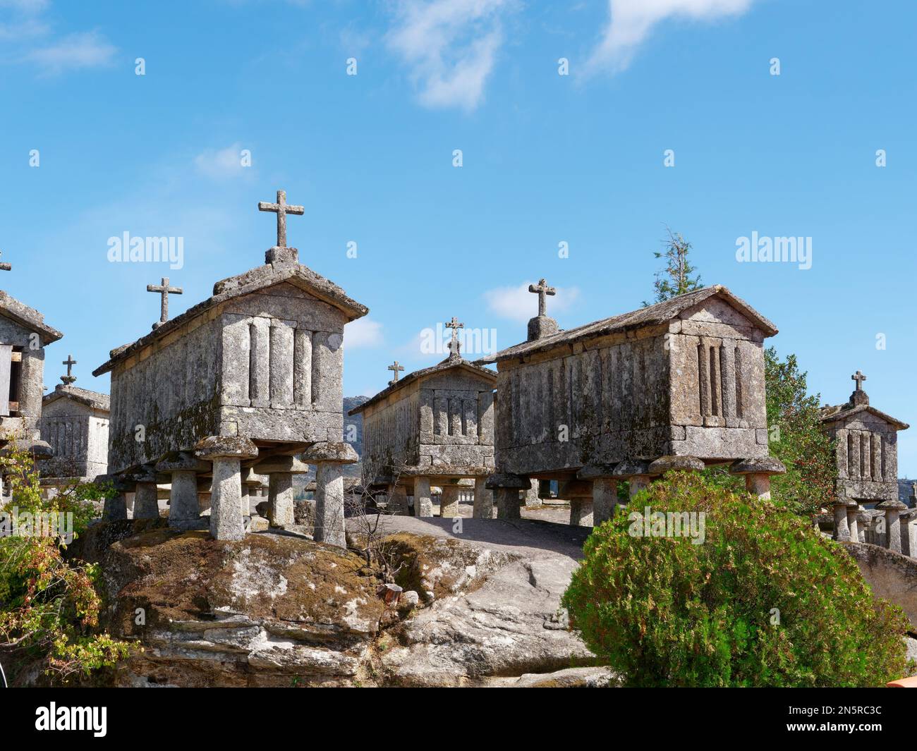 granaries-of-soajo-or-espigueiros-de-soajo-in-portugal-these-narrow