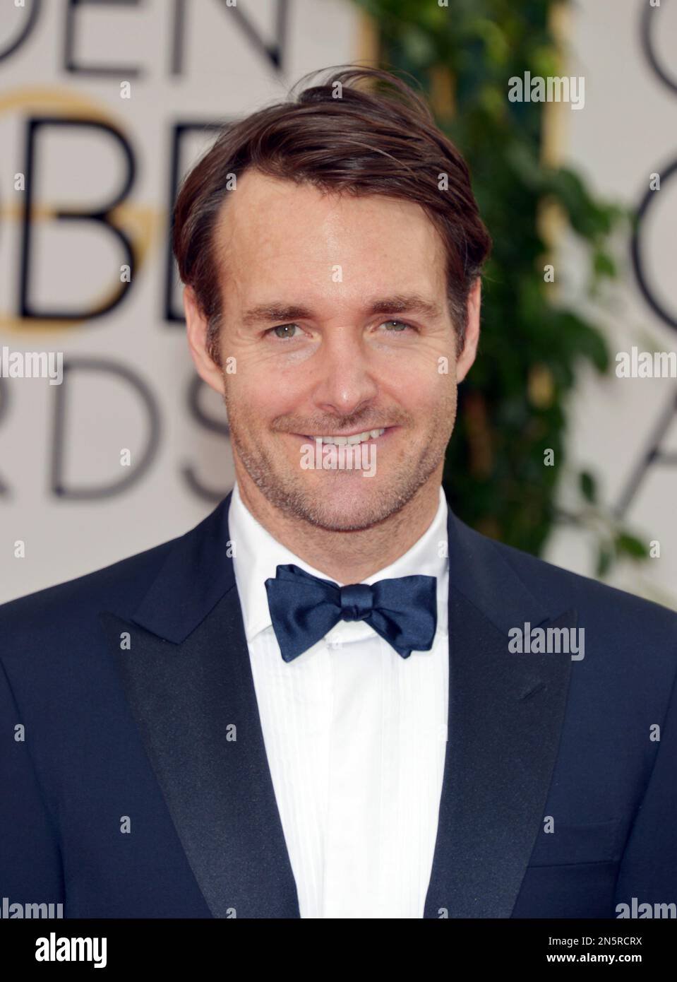 Will Forte arrives at the 71st annual Golden Globe Awards at the
