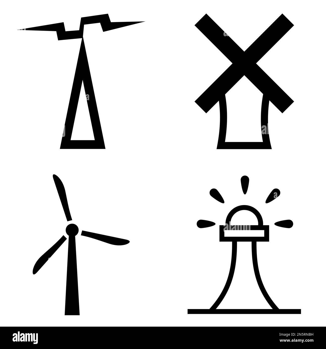 Man Made Structures Stock Vector Images Alamy