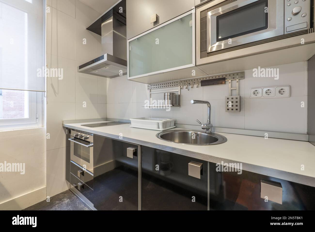 White gloss units hi-res stock photography and images - Alamy