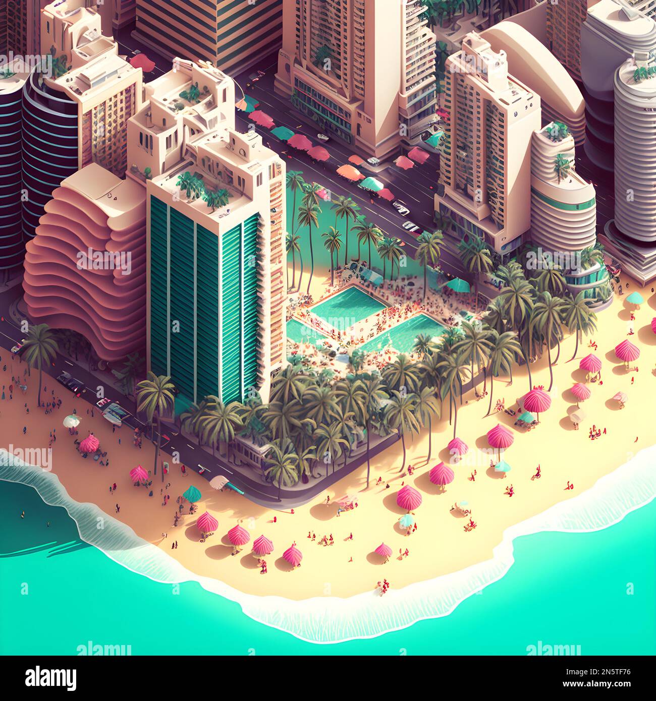 Discover the beauty of the world, one illustration at a time Stock ...
