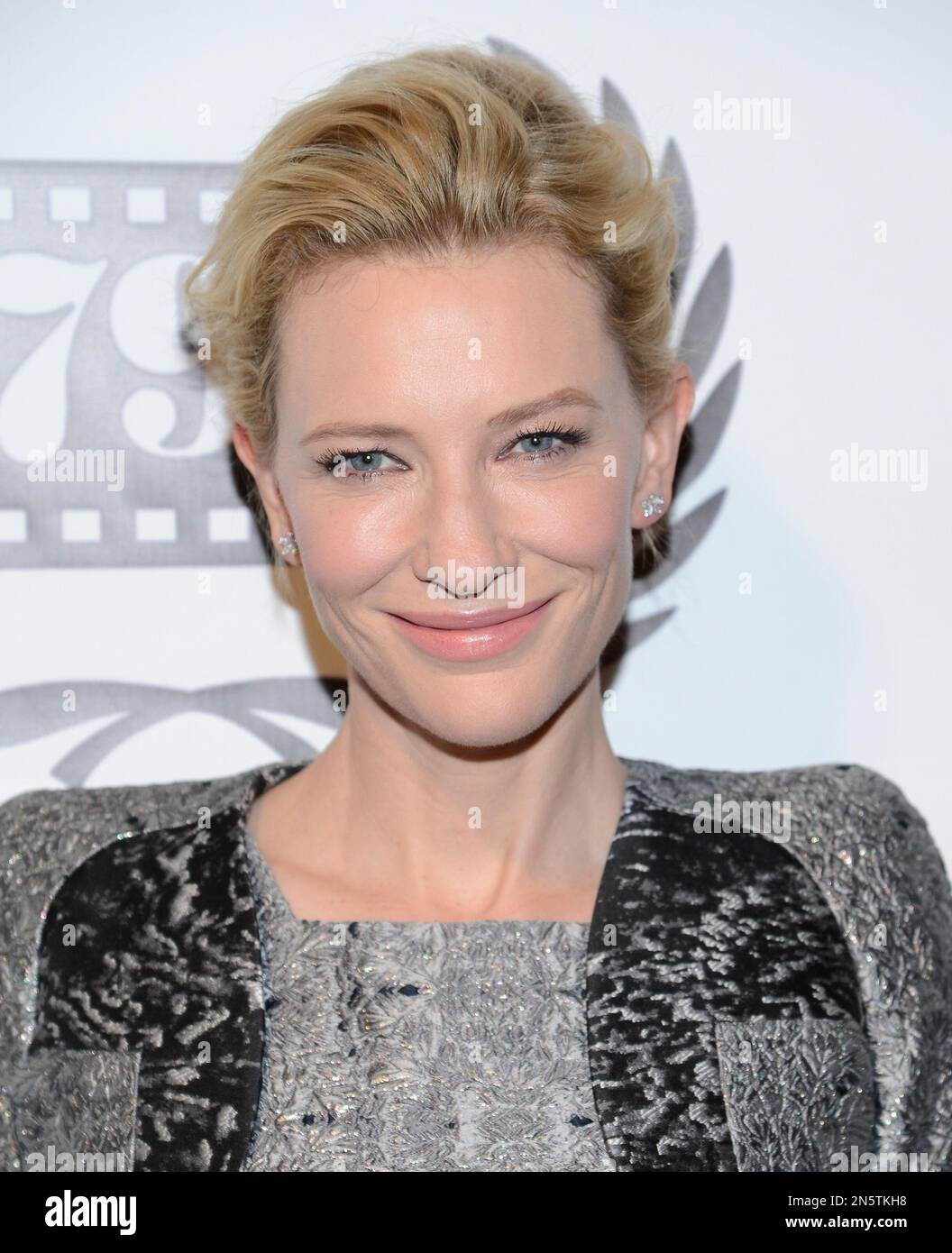 Best Actress winner Cate Blanchett attends the 79th Annual New York