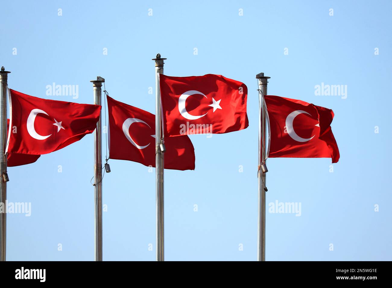 Turkish flag flags hires stock photography and images Alamy